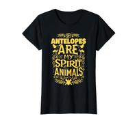 Les antilopes sont Mes Animaux spirituels T-Shirt Graphique avec Valeur