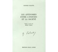 Les Antinomies Entre L'individu Et La Société