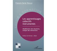 Les apprentissages collectifs instrumentés Modélisation des situations, analyse des interactions - François-Xavier Bernard - L'harmattan - broché - Etude