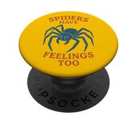 Les araignées Ont des Sentiments trop Mignons, drôle, Sensibilisation à Halloween PopSockets PopGrip Adhésif