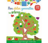 Collectif – Les arbres – Livre-jeu 500 gommettes – Broché