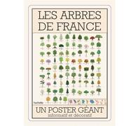 Les arbres de France - Un poster géant informatif et décoratif - Marthe Mulkey - Hachette Pratique - Jeux livres objets