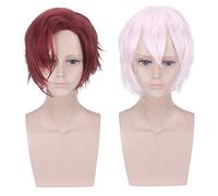 Les arcanes Cosplay perruques mystère Asra perruque blanche Julian Devorak rouge brun cheveux Cosplay perruque + perruque casquette Asra
