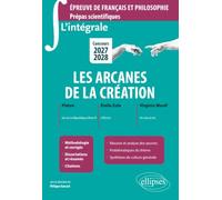 Les arcanes de la création: Concours 2027-2028