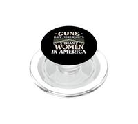 Les Armes Ont Plus de Droits Que Les Femmes en Amérique PopSockets PopGrip pour MagSafe
