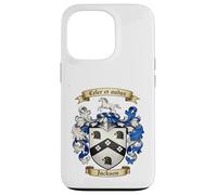 Les Armoiries de la Famille Jackson et l'histoire du nom de Famille Coque pour iPhone 13 Pro