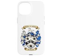 Les Armoiries de la Famille Jackson et l'histoire du nom de Famille Coque pour iPhone 15