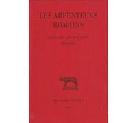 Les Arpenteurs Romains - Tome 1, Hygin Le Gromatique - Frontin
