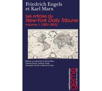 Les articles du New-York Daily Tribune: Volume 1 (1851-1852)