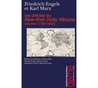 Les articles du New-York Daily Tribune: Volume 1 (1851-1852)