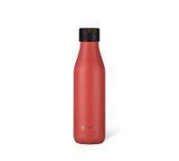 LES ARTISTES Paris A-1962 Bottle'Up, Thermos 500 ml, Gourde isotherme sans BPA, Réutilisable, Garde au chaud 12h et au froid 24h, Acier Inoxydable, Design Red