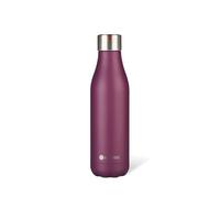 LES ARTISTES Paris A-1970 Bottle'Up, 500 ml, Gourde isotherme sans BPA, Réutilisable, Garde au chaud 12h et au froid 24h, Acier Inoxydable, Design Raspberry