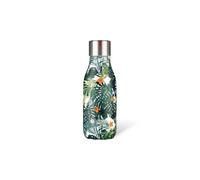 LES ARTISTES Paris A-4010 Bottle'Up, Thermos 280 ml, Gourde isotherme sans BPA, Réutilisable, Garde au chaud 12h et au froid 24h, Acier Inoxydable, Design Hawaii