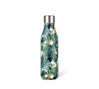 LES ARTISTES Paris A-4011 Bottle'Up, 500 ml, Gourde isotherme sans BPA, Réutilisable, Garde au chaud 12h et au froid 24h, Acier Inoxydable, Design Hawaii