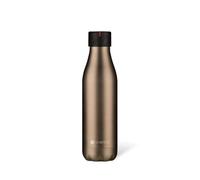 LES ARTISTES Paris A-4240 Bottle'Up, Thermos 500 ml, Gourde isotherme sans BPA, Réutilisable, Garde au chaud 12h et au froid 24h, Acier Inoxydable, Design Brass