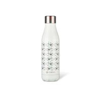 LES ARTISTES Paris A-4266 Bottle'Up, 500 ml, Gourde isotherme sans BPA, Réutilisable, Garde au chaud 12h et au froid 24h, Acier Inoxydable, Design Bicycle