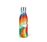 Les Artistes Paris – Bouteille isotherme Bottle'Up 2.0 – 500 ml, inox, sans BPA – Arc-en-ciel