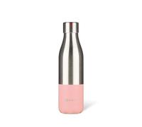 LES ARTISTES Paris A-4373 Bottle'Up,500 ml, Gourde isotherme sans BPA, Réutilisable, Garde au chaud 12h et au froid 24h, Acier Inoxydable, Design Split Pink