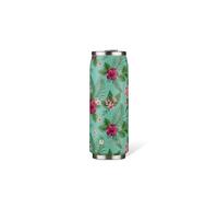 LES ARTISTES Paris A-4385, Canette isotherme, Thermos 500 ml, Gourde isotherme sans BPA, Réutilisable, Bec verseur rabattable avec paille, Acier Inoxydable, Design Papetee