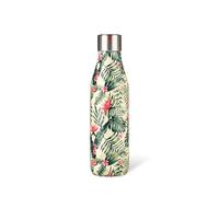 LES ARTISTES Paris A-8125 Bottle'Up, 500 ml, Gourde isotherme sans BPA, Réutilisable, Garde au chaud 12h et au froid 24h, Acier Inoxydable, Design Palm Trees
