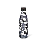 LES ARTISTES Paris A-8162 Bottle'Up, 500 ml, Gourde isotherme sans BPA, Réutilisable, Garde au chaud 12h et au froid 24h, Acier Inoxydable, Design Camouflage