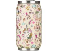 Les Artistes Paris - Gourde isotherme Canette Licorne A-4202 - Sans BPA - Ivoire 280 ml