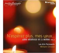 Les Arts Florissants – Airs Sérieux et à Boire – CD