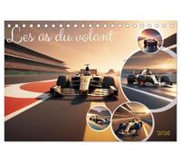 Les as du volant (Calendrier de bureau 2026 DIN A5 vertical), CALVENDO calendrier mensuel: Découvrez l'excitation et l'adrénaline de la Formule 1, le ... limites de la vitesse et de la performance.