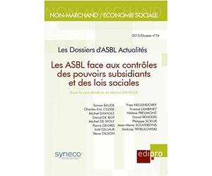 LES ASBL FACE AUX CONTRÔLES DES POUVOIRS SUBSIDIANTS ET DES LOIS SOCIALES: SOUS LA DIRECTION DE MICHEL DAVAGLE
