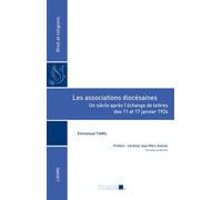 Les associations diocésaines Un siècle après l’échange de lettres des 11 et 17 janvier 1924 - Emmanuel Tawil - Presses Universitaires D'aix-Marseille - broché - Essai