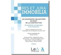 Les assurances obligatoires en droit de la construction