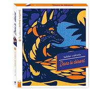 Les ateliers d'Antoine Guilloppé - Sables colorés Dans le désert - boîte avec accessoires - 5 tableaux + 4 tubes de sable - Antoine Guilloppé - Deux Coqs D'or - Jeux livres objets