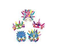 Janod J07825 Cardboard/Feather Masked Ball