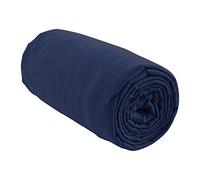 Les Ateliers du Linge - Drap Housse à Larges Bonnets élastiqués - Tissu Lavable 100% Coton - Couleur Unie