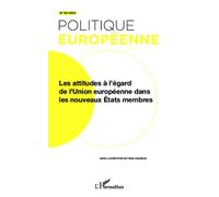 Les attitudes à l'égard de l'Union européenne dans les nouveaux États membres – L'Harmattan