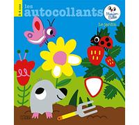 Les autocollants de Marion Billet - Le jardin -Dès 2 ans