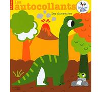 ÉDITIONS LITO-Livre Les autocollants de Marion Billet - les dinosaures éditions Lito - 10 pages