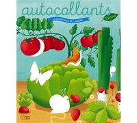 Les autocollants nature:Les animaux du jardin - Dès 4 ans