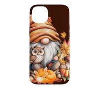 Les Automnes laissent Animaux et Gnomes Coque pour iPhone 14 Plus