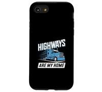 Les autoroutes, C'est ma Maison, ma Vie de Camionneur Coque pour iPhone SE (2020) / 7/8