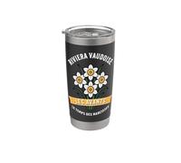 Les Avants Randonnée Alpine Nature Lover Narcisse Gobelet isotherme en acier inoxydable double paroi