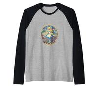 Les Aventures d'Alice au Pays des Merveilles Manche Raglan