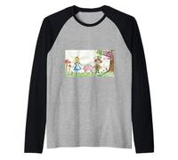 Les Aventures d'Alice au Pays des Merveilles Manche Raglan