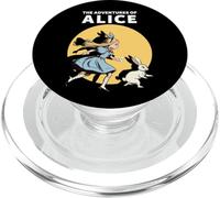 Les Aventures d'Alice et du Lapin Blanc Monde Fantastique PopSockets PopGrip pour MagSafe