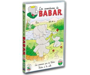 Les Aventures de Babar : Les Premiers pas de Baba / Babar à la ville (+ 4 comptines)