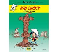 Les Aventures de Kid Lucky d'après Morris - Statue Squaw - Achdé - Lucky Comics - cartonné - Bande dessinée jeunesse
