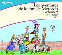 Pef – Les aventures de la famille Motordu Tome 2 – Texte lu – 1 CD audio – Gallimard