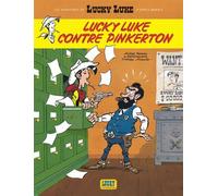 Les Aventures de Lucky Luke d'après Morris - Tome 4 - Lucky Luke contre Pinkerton - Achdé - Lucky Comics - cartonné - Bande dessinée