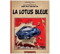 Les Aventures De Saint-Tin Et Son Ami Lou - La Lotus Bleue - Version Reliée Couleur