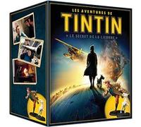 Les aventures de Tintin : le secret de la Licorne -Coffret Blu-Ray + DVD - Inclus Les Figurines en résine de Tintin et Milou E
